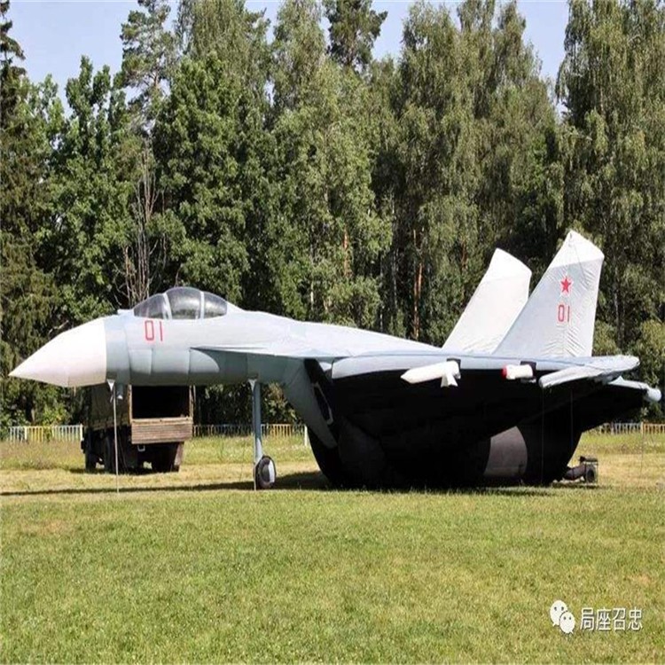 毛阳镇充气模型战斗机气模生产